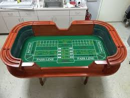 Craps Table 6 5ft By Pkff Lumberjocks Com Woodworking Community Craps Diy Table Table