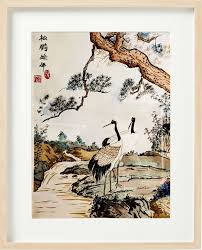 pine and cranes a symbol of longevity in 2021 zen art japanese art symbols