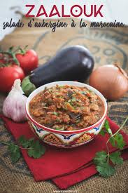 Zaalouk Salade D Aubergine A La Marocaine Rose Citron Salade Aubergine Cuisine Marocaine Aubergine