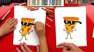 How To Draw Pizza Steve Art For Kids Hub Drawing For Kids Art For Kids