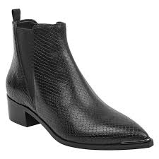 Mark Fisher Ladys Boots Rain Boots Shoes Marc Fisher Ltd Yale Chelsea Boot Women Black Snake