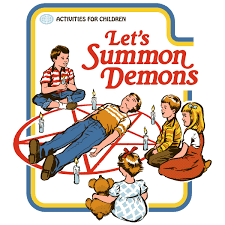 Real ghost stories, the demon zozo. Let S Summon Demons Shirt Ringer Shirt Wicked Clothes