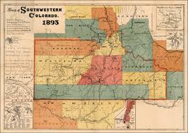 Maybe you would like to learn more about one of these? Map Of Southwestern Colorado 1893 Compiled Drawn And Copyrighted By Emil B Fischer Author Of The Mining Map Of Red Mountain An The Mining Region Of San Jan Ouray San Miguel And
