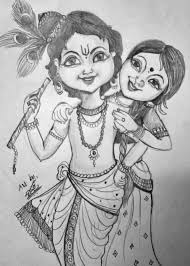 Radhakrishna Art Drawings Sketches Creative Art Drawings Sketches Simple Art Drawings Sketches