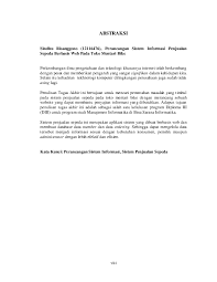 Analisa perekaman data chatting dalam. Kumpulan Soal Pelajaran 4 Contoh Abstrak Tugas Akhir Sistem Informasi