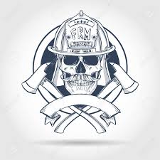 Bike helmet size chart by age; Hand Drawn Sketch Fireman Skull With Helmet Mustaches And Axe Royalty Free Cliparts Vectors And Stock Illustration Image 125242743