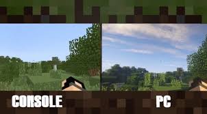 Now anyone can become one, since the console mod has appeared in minecraft, . Minecraft Ps4 Xbox One Vs Pc Graphics Still No Contest Product Reviews Net