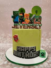 Minecraft Taart Topper