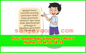 Home matematika kelas 5 kunci jawaban matematika kelas 5 halaman 4, 5, 7, 8, 9, dan 10. Kunci Jawaban Buku Siswa Tema 7 Kelas 6 Halaman 53 54 55 58 59 Sanjayaops