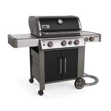Genesis Ii E 335 Gas Grill Natural Gas Genesis Ii Series Gas Grills Propane Gas Grill Gas Grill Stainless Steel Side Table