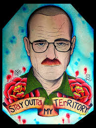 Heisenberg Chronicles — Walter White by Steve Rieck, a tattoo artist in...
