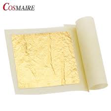 A single ounce of gold can be beaten into a sheet measuring roughly 5 meters on a side. 24k Pure Genuine Gold Foil Paper Gold Leaf Foil Sheet For Skin Care Buy 24k Gold Foil Leaf Gold Foil Sheet Gold Leaf Sheets Product On Alibaba Com