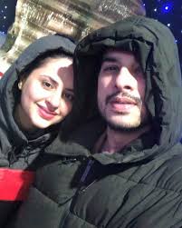 Fatima Effandi Spotted with her Family at Winter Land Karachi