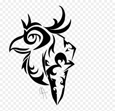 Maybe you would like to learn more about one of these? Chocobo Tribal Tattoos 5 By Lisa Final Fantasy Xv Chocobo Art Hd Png Download Vhv