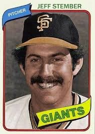 He Was a Giant? Jeff Stember was a right handed pitcher for the SF