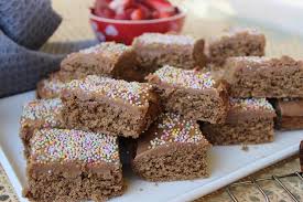 Sistermixin Com Chocolate Slice Thermomix Baking Chocolate Coconut Slice