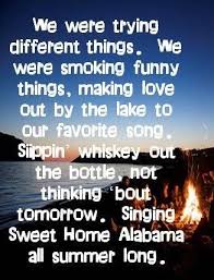 The Sound Of Feelings Kid Rock Lyrics Sweet Home Alabama Lyrics Lyrics To Live By