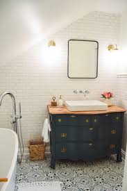 Our Modern And Vintage Master Bathroom Reveal Making Joy And Pretty Things Modern Vintage Bathroom Bathroom Design Plans Small Attic Bathroom
