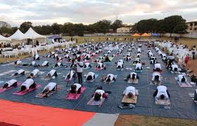 Nowadays the venue for yoga demonstrations is not the stage, but the internet, where countless yoga videos can be viewed. High Commission Of India Lilongwe Malawi Events Photo Gallery