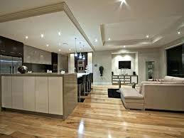 living room and kitchen design interior