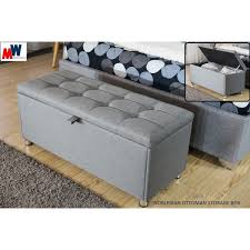 A storage ottoman can tie the look and style of a room together, but some consider it an afterthought. Noblerian Ottoman Storage Box