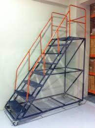 1elegant and classical design with competitive price. Industrial Steel Rolling Ladders Zeek Enterprises