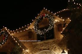 Large Lighted Wreaths Outdoor Christmas Lights Christmas Light Installation Lighted Wreaths