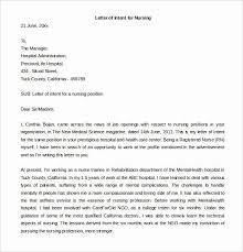 Nursing Letter Of Intent Unique Letter Intent For A Job 13 Free Word Pdf Documents Download Letter Of Intent Lettering Resignation Letters