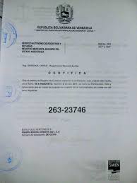 Información, novedades y última hora sobre registro mercantil. Registro Mercantil En Venezuela Ejemplo