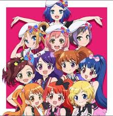 The Main Characters Of Pretty Rhythm Aurora Dream Dear My Future And Rainbow Live Rainbow Live Anime Pretty Star
