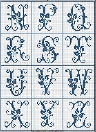 If you don't want the letter to get caught up in the tassel, use this great space saver alphabet pattern. Viraltag Pinterest Management Tool For Brands Cross Stitch Fonts Cross Stitch Alphabet Patterns Simple Cross Stitch