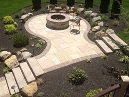 Backyard landscaping ideas can be as easy as adding pavers. Fence Company Archive Landscaping Company Nj Pa Custom Pools Walkways Patios Fence Companies Decks