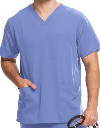 Healing Hands 2590 Hh Works Men S V Neck Mathew Top