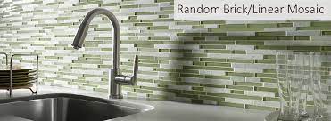 Brick adds warmth and texture to kitchen backsplashes, floors, and accent walls. Brick Linear Glass Glass Tile Backsplash Bathroom Discount Glass Tile Store
