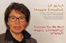 Maggie Emudluk for Makivik Vice President Economic Development added a  new...