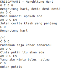 Check spelling or type a new query. Chord Lagu Menghitung Hari