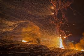 Nasa's ecosystem spaceborne thermal radiometer experiment on space station (ecostress) captured photos from five active wildfires burning in southern california on sunday, according to the release. Wildfires Around The World The Photos That Explain The Flames Bbc News