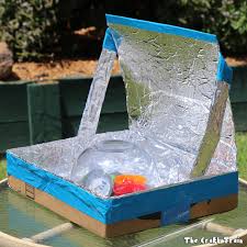 Diy Solar Oven From A Repurposed Cardboard Box The Craft Train