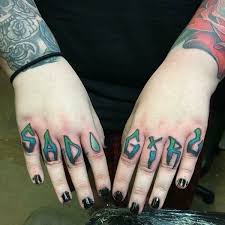 In this masculine collection you'll find some of the coolest designs. 88 Badass Knuckle Tattoos That Look Powerful