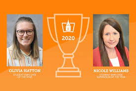 Does to name the next one means to mention the employee of next year? Student Employee Of The Year And Supervisor Of The Year Awarded Findlay Newsroom