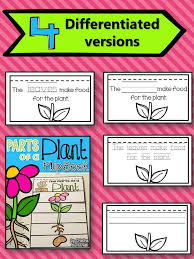 Grades Prek Kindergarten 1st 2nd Homeschool Flip Book Parts Of A Plant Books