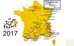 Le parcours de l'édition 2017 a été présenté ce mardi. Cyclisme Le Parcours Du Tour De France 2017 L Humanite