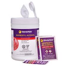 Rubbing alcohol contains either isopropyl alcohol or ethyl alcohol diluted with water. Isopropyl Alcohol Ipa Wipes 99 Techspray