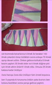 Pratik Orgu Bebek Yelegi Modeli Tarifi Aciklamali Orgu Baby Knitting Patterns Bebek