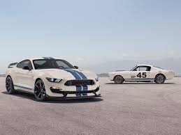 Ford v ferrari (titled le mans '66 in some european territories) is a 2019 american sports drama film directed by james mangold and written by jez butterwort. Ford Shelby Mustang Heritage Package Evokes The Ford Vs Ferrari Era