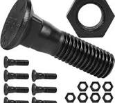 Amazon.com: 8 - Plow Bolts & Nuts for Blades/Cutting Edges ...