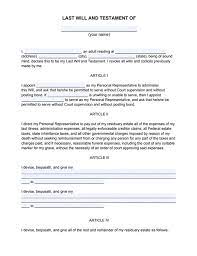 So the question many people ask is, can i write my own last will and testament? How To Write A Will Free Last Will And Testament Template