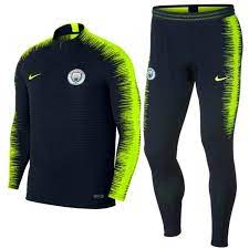 Natürlich ist jeder manchester united trainingsanzug sofort im internet basics im lager verfügbar und kann sofort geliefert werden. Manchester City Fc Vaporknit Technical Trainingsanzug 2018 19 Nike