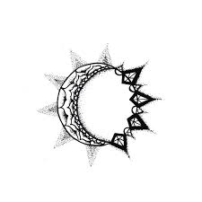 Well searching on the internet is a good way to start, but it could be a good idea to register to a web site that has a huge directory of tattoo designs, you will be sure to find the right tattoo with the huge amount of choice, plus it is not very expensive. Sunmoon Star Tattoos Moon Tattoo Designs Sun Tattoo