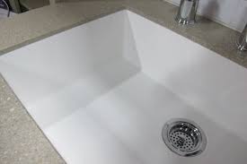 Corian Countertop With Integrated Sink Decoration Cuisine Decoration Cuisine